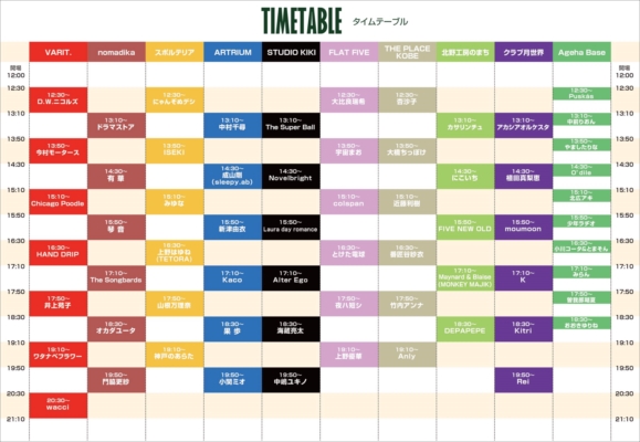 「井上苑子、Anly、D.W.ニコルズら出演、神戸開催イベント【トアロード・アコースティック・フェスティバル 2019】タイムテーブルも発表」1枚目/1