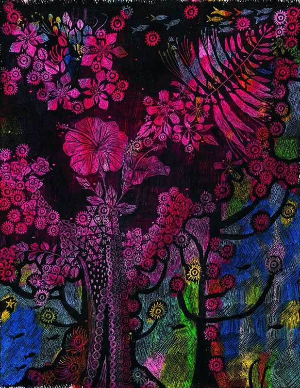 「Cocco、15年ぶり新作絵本『みなみの しまの はなのいろ』発売＆原画展も」1枚目/2