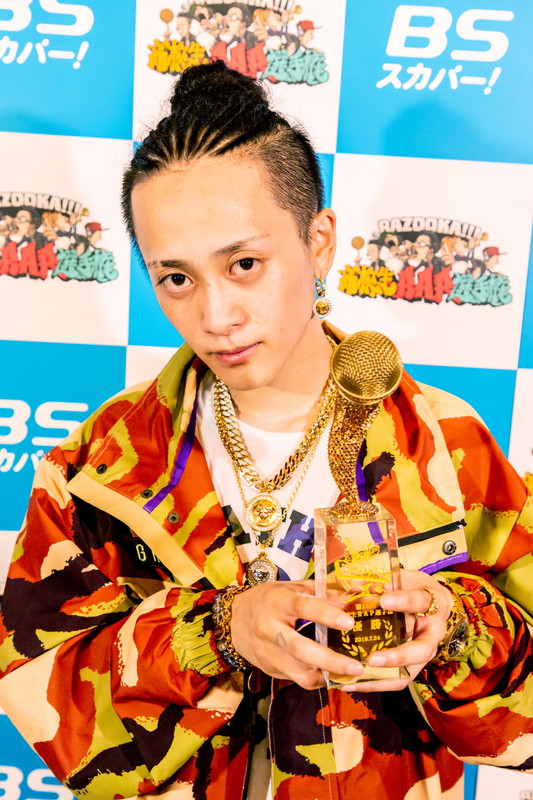 「(c)BSスカパー！BAZOOKA!!!第16回高校生RAP選手権 令和元年スペシャルトーナメント」14枚目/15