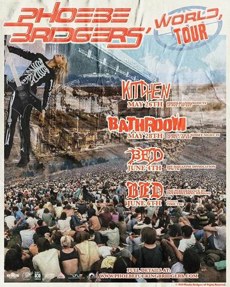 「フィービー・ブリジャーズ、自宅から送る“ワールド・ツアー”の配信日程発表」1枚目/3