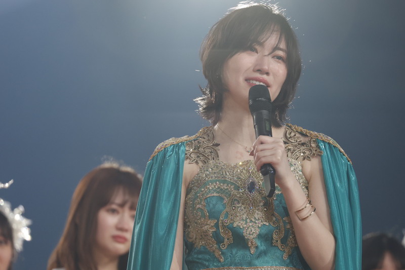 松井珠理奈（SKE48）卒業コンサート夜公演「明るい未来に向けて卒業