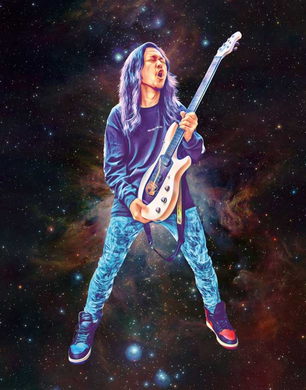 「シュラプネル系ギターファン注目、Kuboty（元TOTALFAT）のアパレルブランドが超絶インストライブを配信」1枚目/3