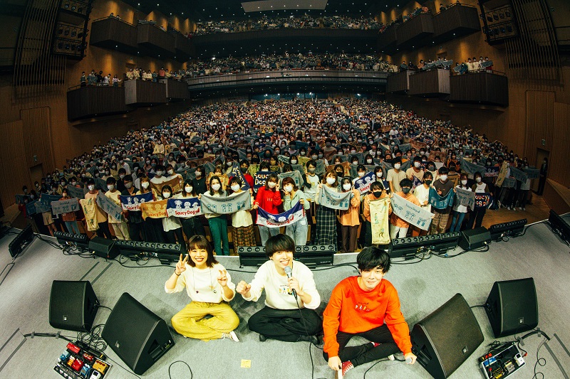 ライブレポート＞Saucy Dog、自身初のホールツアー開幕 | Daily News