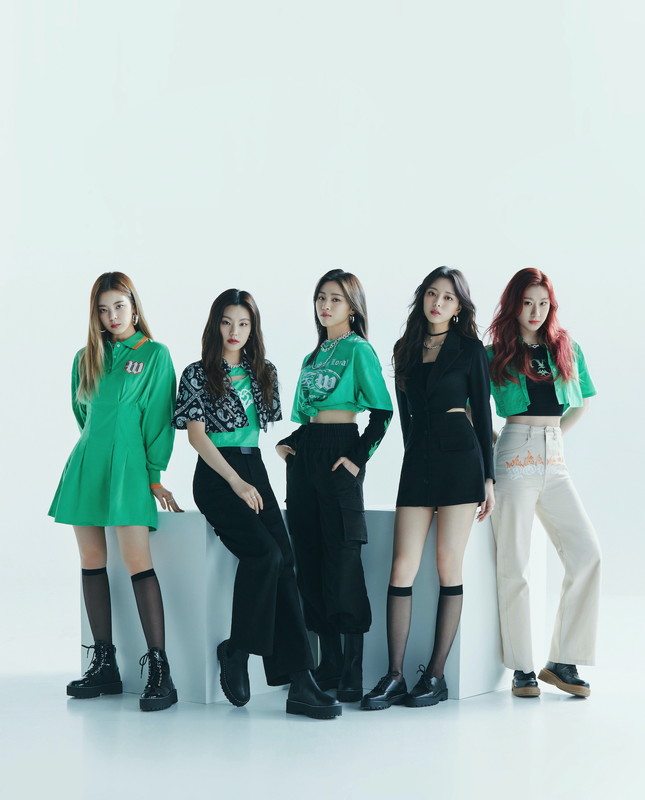 「TWICEの妹分・ITZY、H&amp;Mのキャンペーンアンバサダーに決定」1枚目/3