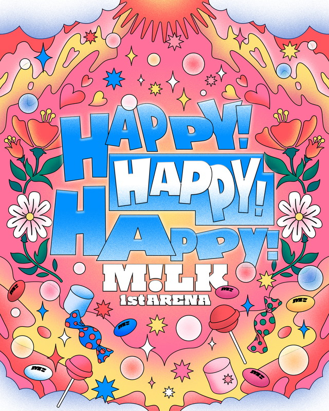 「【M!LK 1st ARENA “HAPPY! HAPPY! HAPPY!”】」2枚目/6