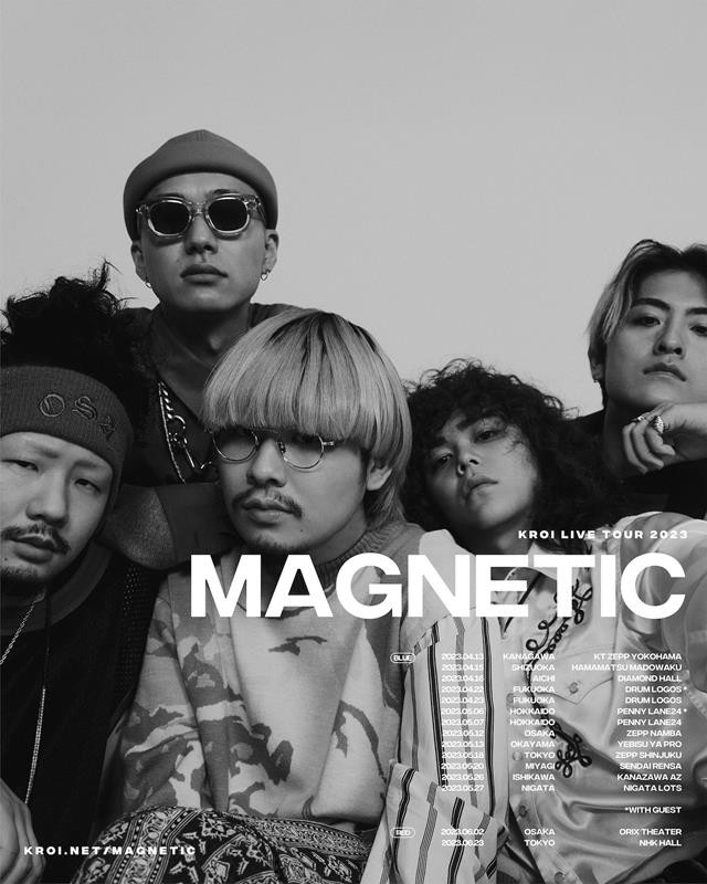「Kroi、ツアー【Magnetic】東京公演ラスト3曲を生配信決定」1枚目/2
