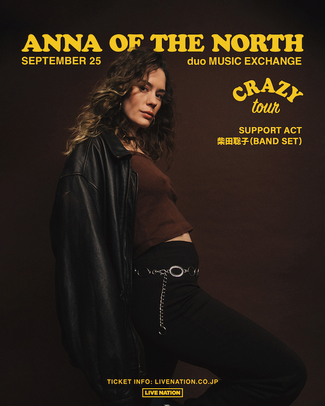 「アナ・オブ・ザ・ノースの来日公演に柴田聡子がバンドセットで出演」1枚目/3