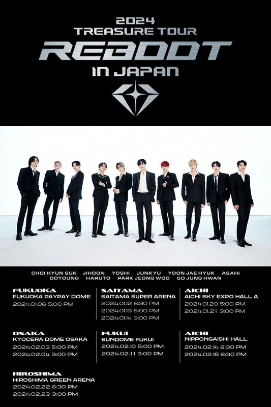 「【2024 TREASURE TOUR [REBOOT] IN　JAPAN】」7枚目/7