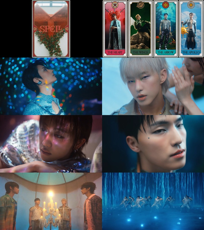 SEVENTEEN PERFORMANCE TEAM、新曲「Spell」MVでタロットカードの