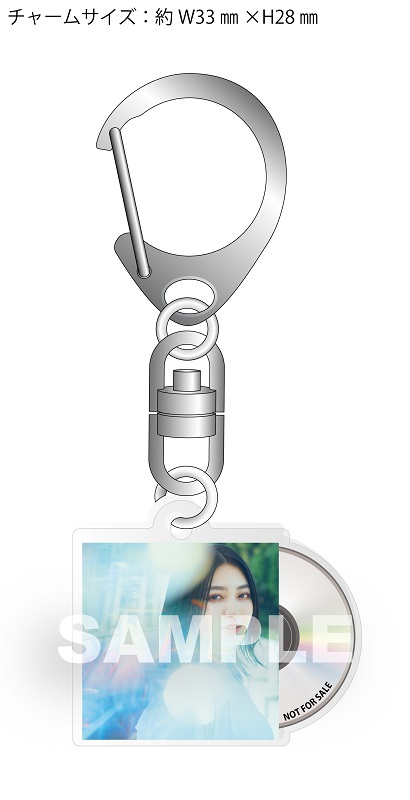 「【CD購入特典】
セブンネットショッピング：アクリルチャームミニキーホルダー」3枚目/5