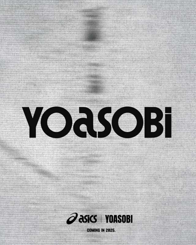 「ASICS × YOASOBI  ティザーキービジュアル」4枚目/5
