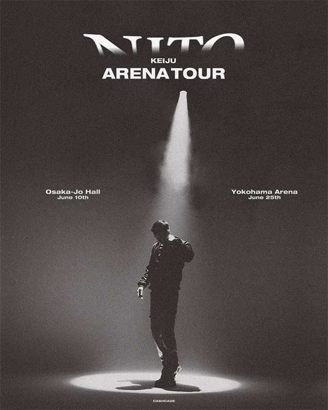「KEIJU、アリーナツアー来年6月に開催決定」1枚目/1