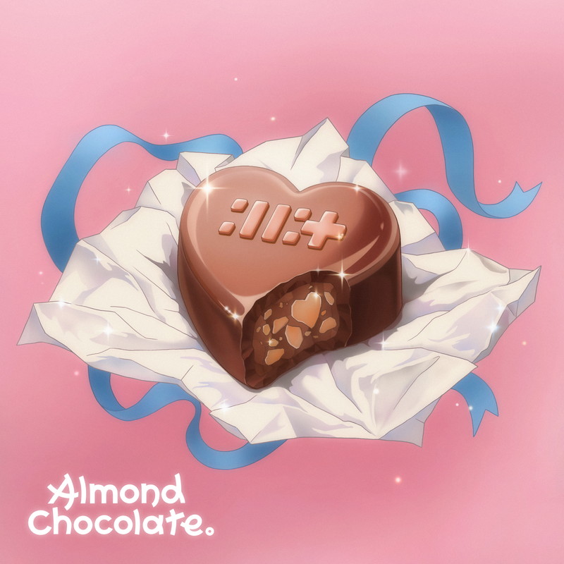 ILLIT、バレンタインデーに配信「Almond Chocolate」ジャケット公開