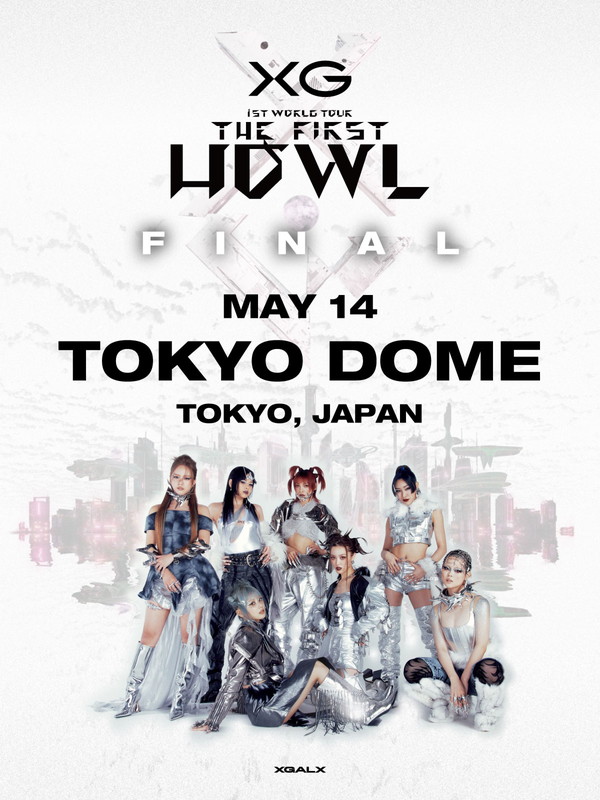 「【XG 1st WORLD TOUR &quot;The first HOWL&quot; FINAL Landing at TOKYO DOME】キービジュアル」12枚目/12