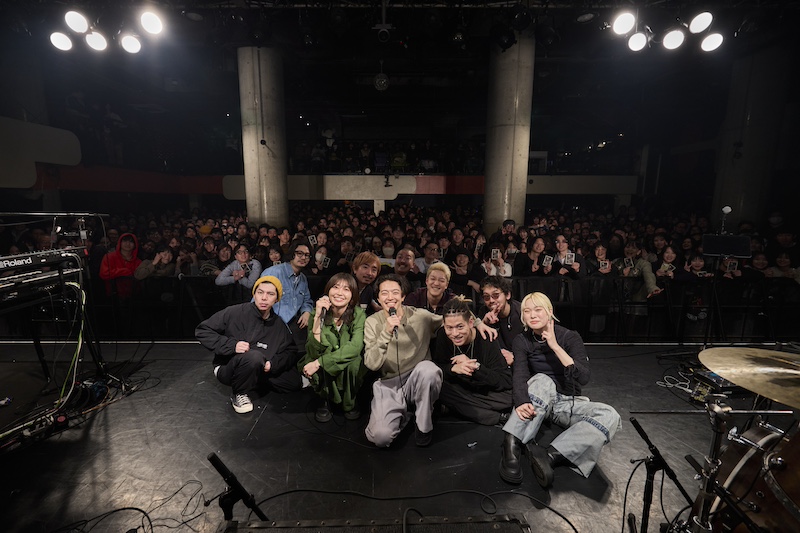 元yonawo・荒谷翔大×鈴木真海子（chelmico）、東阪福ツーマンツアー