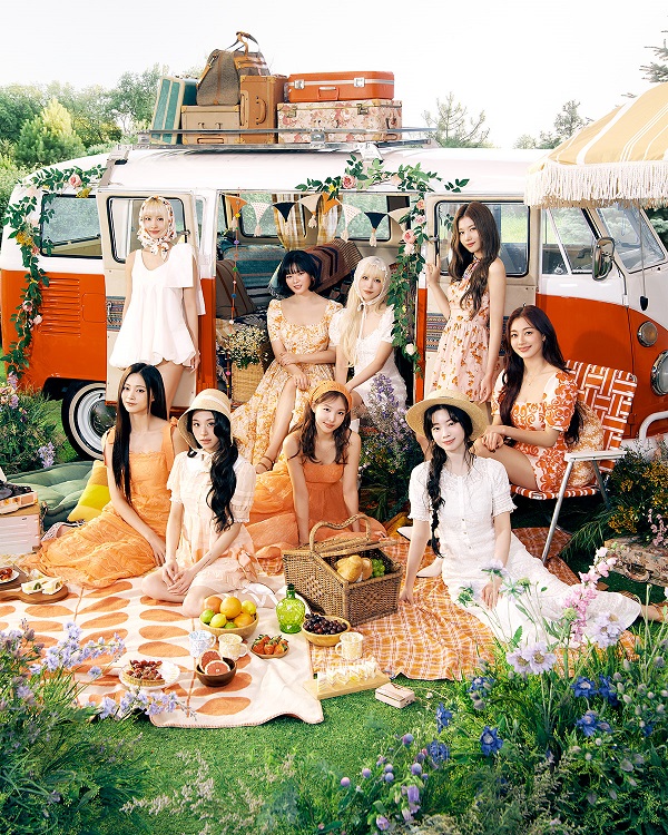 「TWICE、ベストアルバム『#TWICE5』リリース＆全曲配信もスタート」1枚目/2