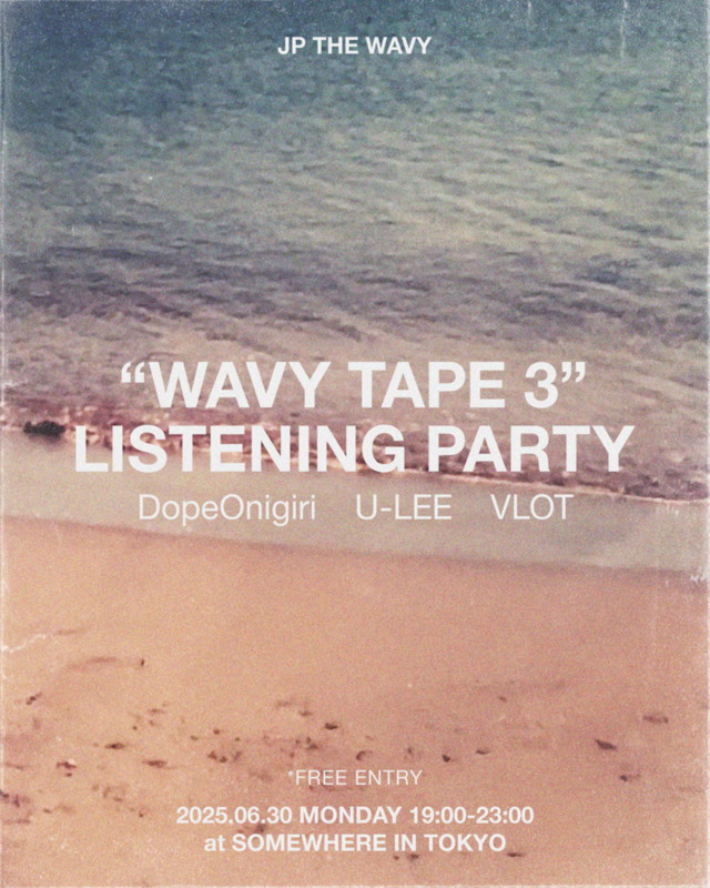 「【JP THE WAVY「WAVY TAPE 3」LISTENING PARTY】」4枚目/4