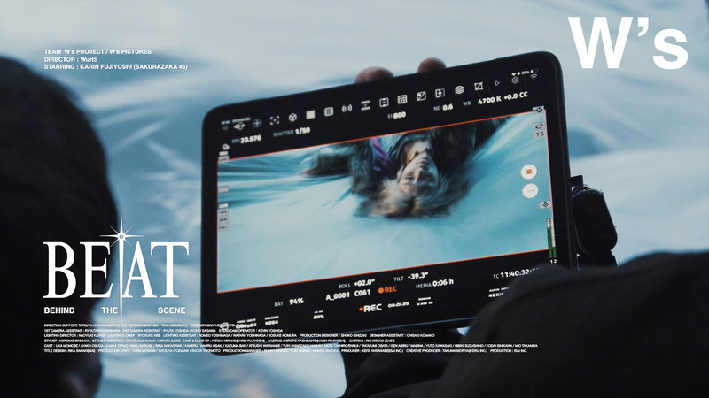 WurtS、藤吉夏鈴（櫻坂46）主演「BEAT」MVビハインド映像を公開