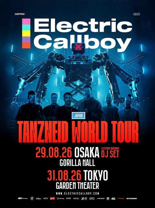 「エレクトリック・コールボーイ、2026年8月に来日公演決定」1枚目/1