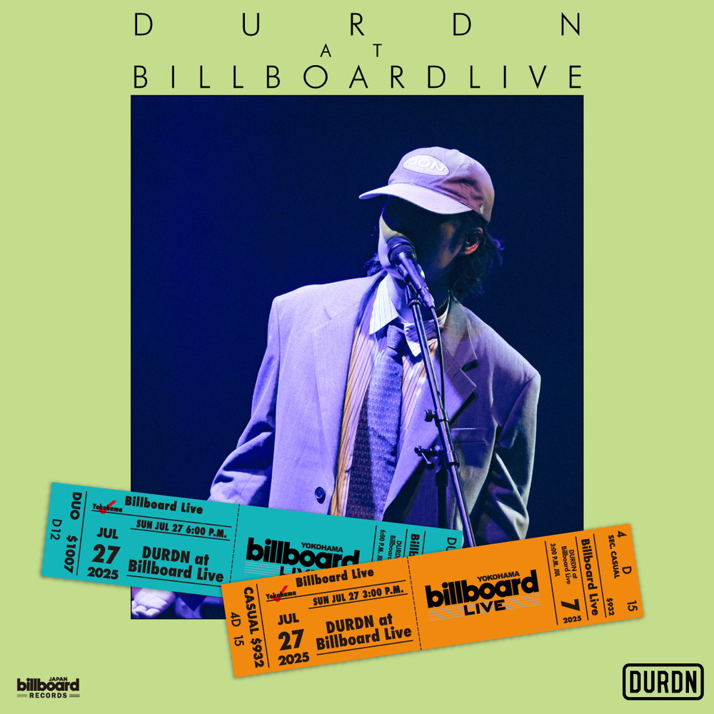 DURDN、自身初のビルボードライブ公演を収めたライブ盤リリース 新体制