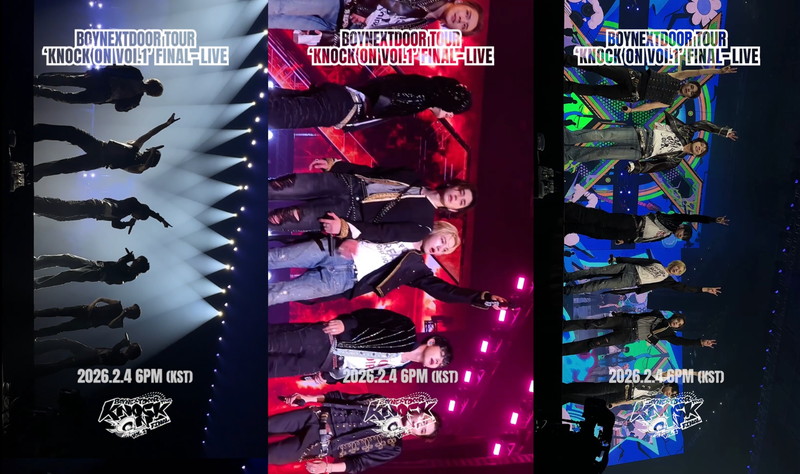 BOYNEXTDOOR、ツアー【KNOCK ON Vol.1】ファイナルをライブアルバム化