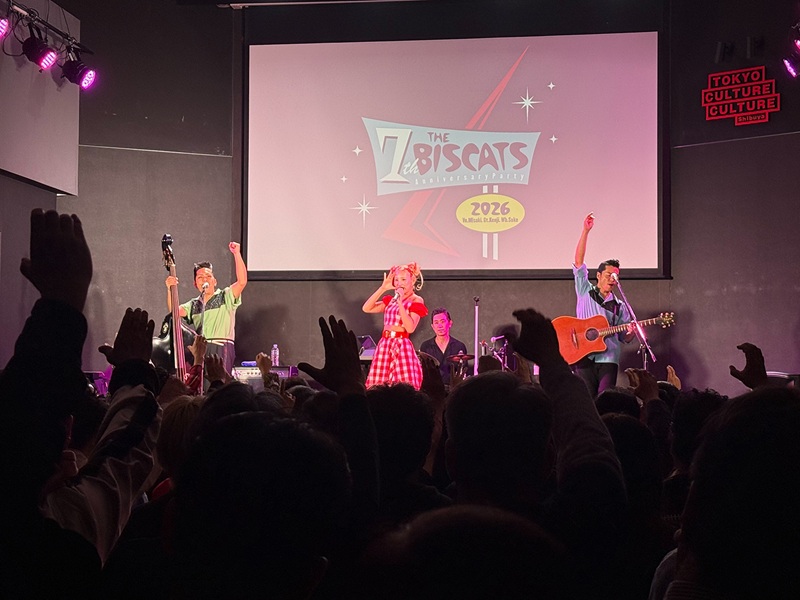 The Biscats、100人で“恋とめダンス”やラジオ公開収録も行われた結成7