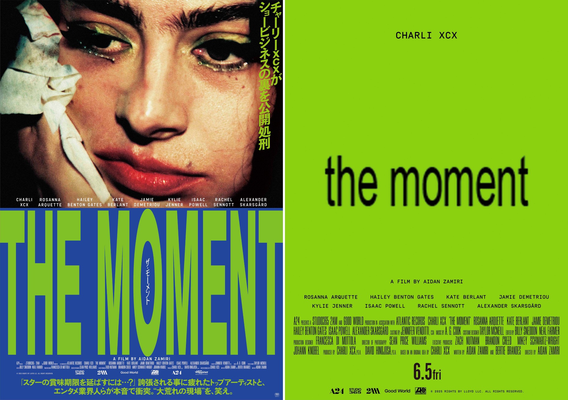 チャーリーxcx、発案＆主演映画『the moment／ザ・モーメント』が6/5