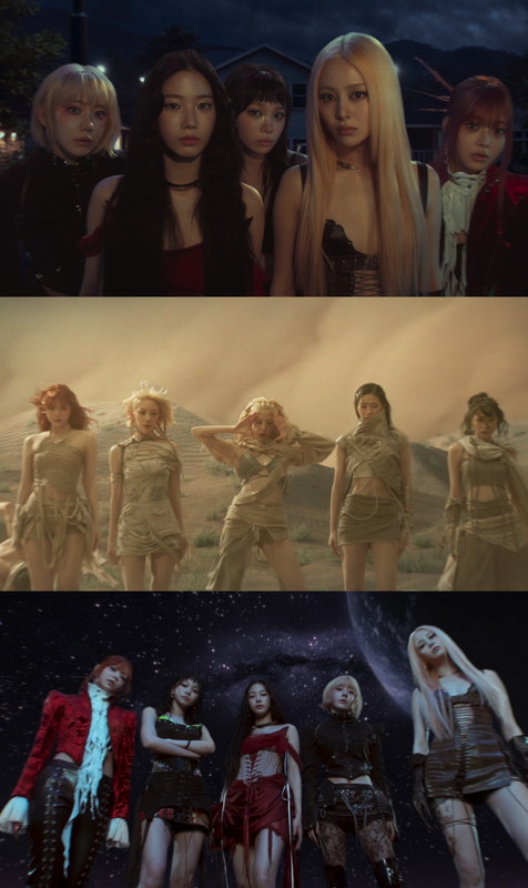 「LE SSERAFIM、“連帯”から生まれるハッピーエンドの「CELEBRATION」MV公開」1枚目/2