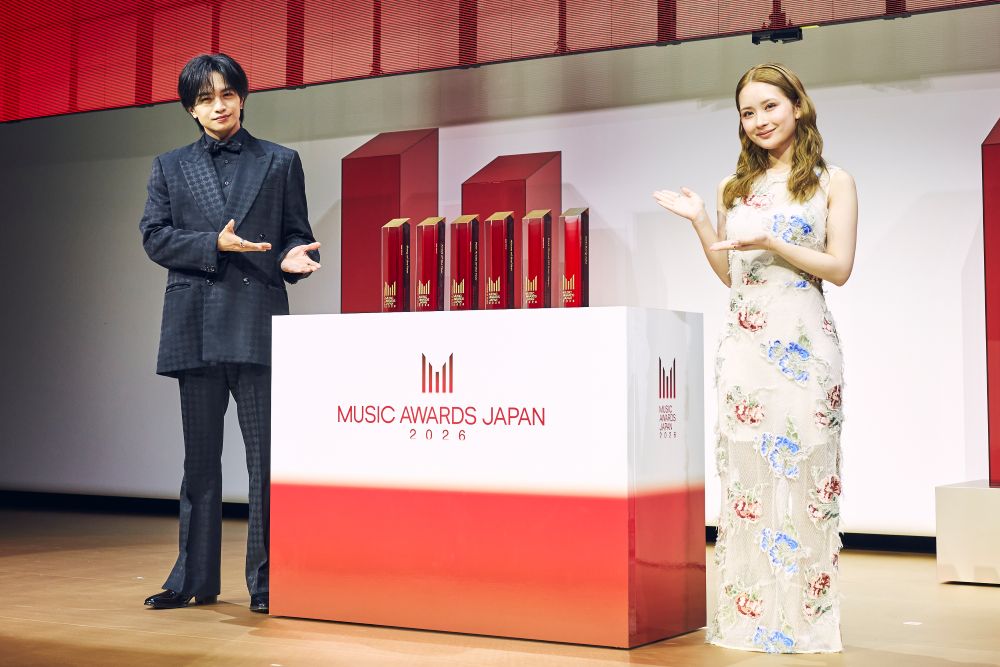 MUSIC AWARDS JAPAN 2026】各部門ノミネート作品を発表 アンバサダーの