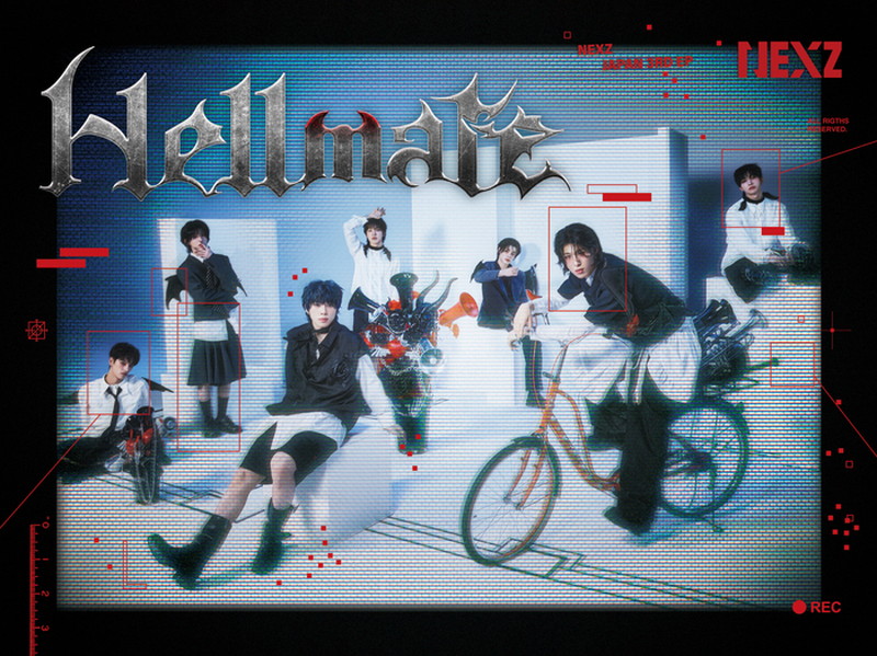 NEXZ、日本3rd EP『Hellmate』6月リリース ジャケットのテーマは