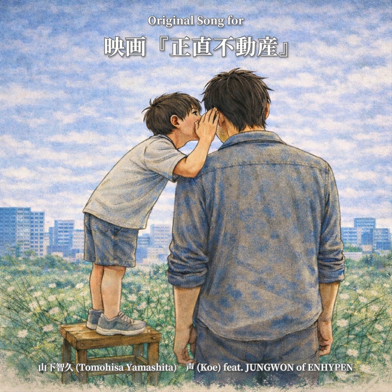 映画『正直不動産』の挿入曲、山下智久「声（feat. JUNGWON of ENHYPEN