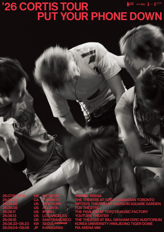 「【2026 CORTIS TOUR ＜PUT YOUR PHONE DOWN＞】」2枚目/2
