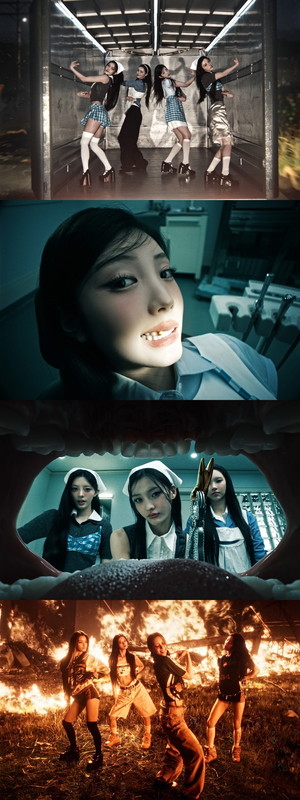「『LE SSERAFIM x ILLIT x KATSEYE 'ICONIC BY MISTAKE' Official MV』ILLIT」3枚目/8