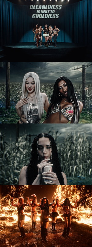 「『LE SSERAFIM x ILLIT x KATSEYE 'ICONIC BY MISTAKE' Official MV』KATSEYE」4枚目/8