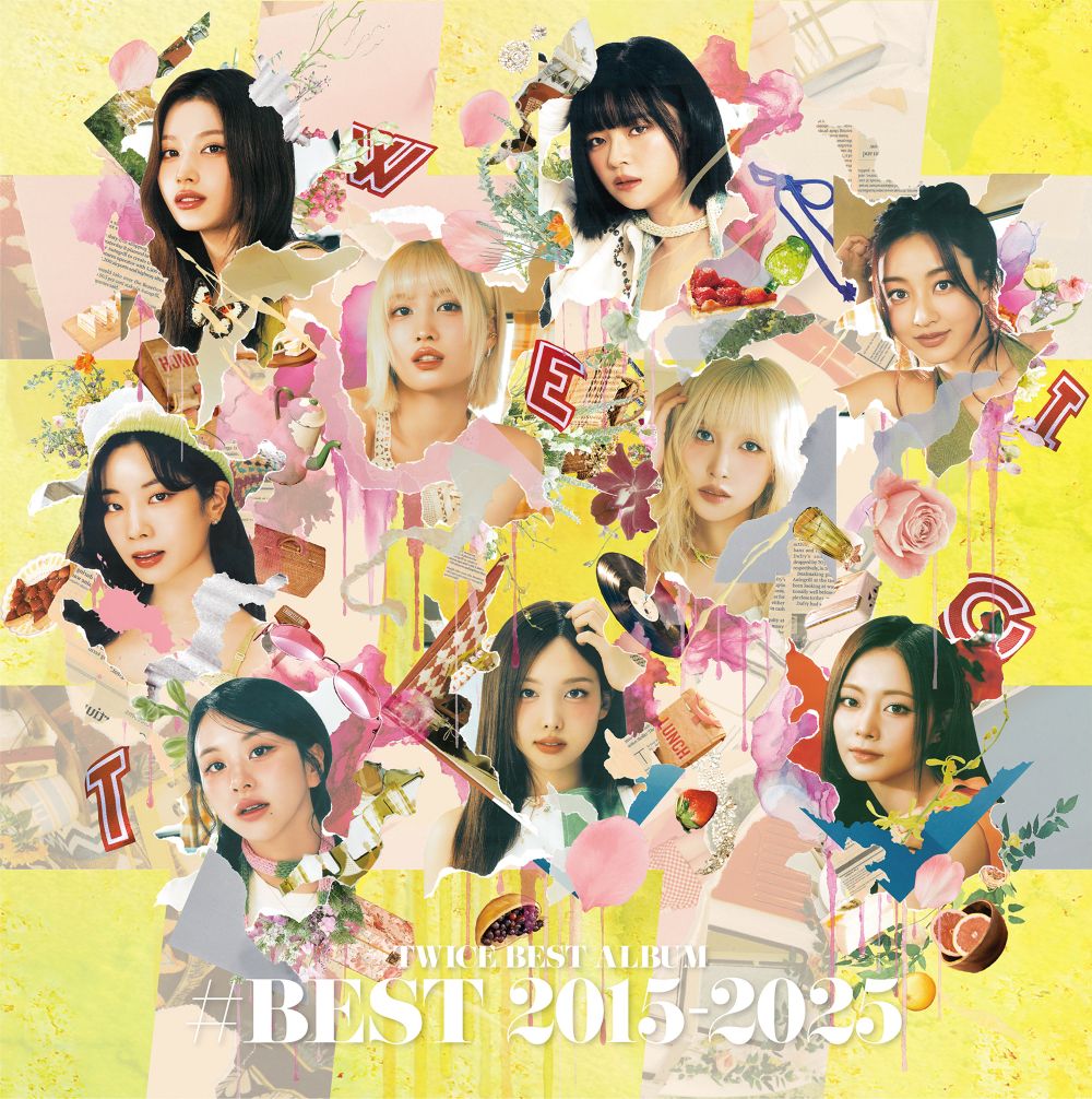 TWICE、全50曲収録のベストアルバム『TWICE BEST ALBUM「#BEST 2015