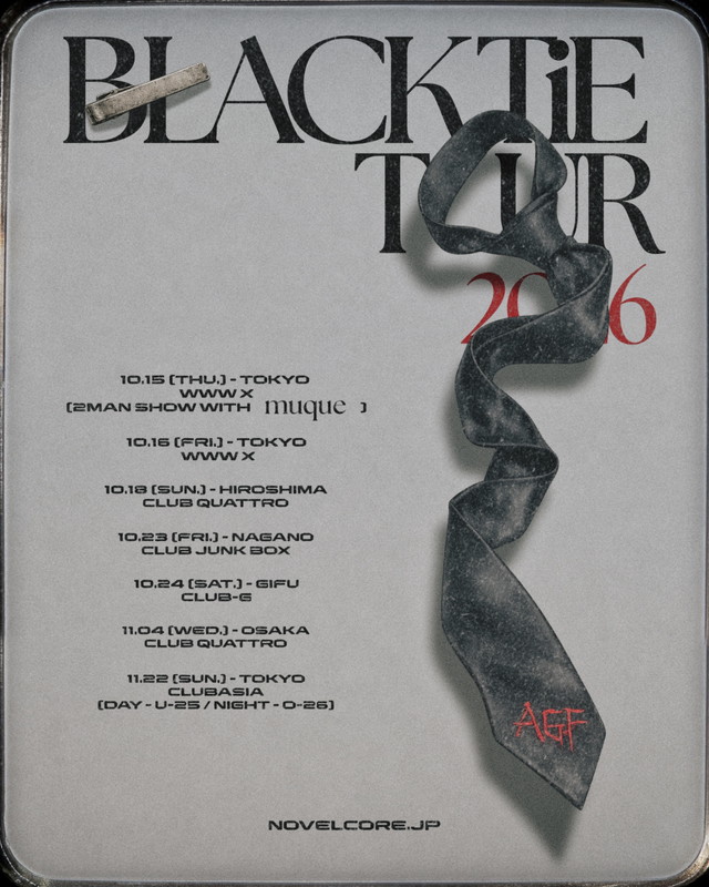 「Novel Core【BLACK TiE TOUR 2026】キービジュアル」4枚目/4