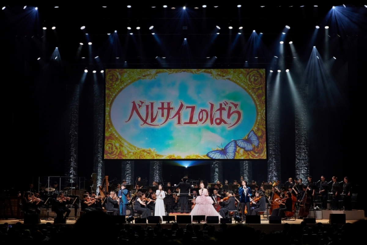 ライブレポート＞劇場アニメ『ベルサイユのばら』の愛と激動の物語が