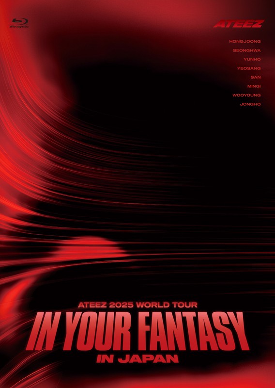 「ATEEZ、映像作品『ATEEZ 2025 WORLD TOUR [IN YOUR FANTASY] IN JAPAN』リリース決定」1枚目/3