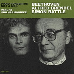 アルフレッド・ブレンデル サイモン・ラトル ウィーン・フィルハーモニー管弦楽団「ベートーヴェン：ピアノ協奏曲　第１番　ハ長調　作品１５」