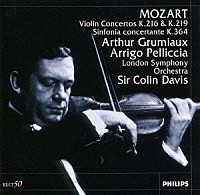 アルテュール・グリュミオー「 モーツァルト：ヴァイオリン協奏曲第３番・第５番」