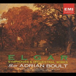 エイドリアン・ボールト ロンドン・フィルハーモニー管弦楽団 ロンドン交響楽団「エルガー：２つの交響曲＆管弦楽曲選集」
