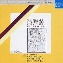 ヤープ・シュレーダー ジョス・ファン・インマゼール「モーツァルト：ヴァイオリン・ソナタ集　Ｏｐ．２（全曲）」
