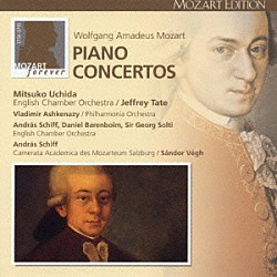 （オムニバス） 内田光子 イギリス室内管弦楽団 ジェフリー・テイト ヴラディーミル・アシュケナージ フィルハーモニア管弦楽団 アンドラーシュ・シフ ダニエル・バレンボイム「モーツァルト：ピアノ協奏曲全集」
