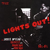 ジャッキー・マクリーン「 ライツ・アウト！」