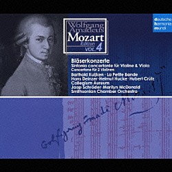 バルトルド・クイケン／ラ・プティット・バンド／ヤープ・シュレーダー／スミソニアン室内管弦楽団／コレギウム・アウレウム シギスヴァルト・クイケン ヘルムート・フッケ「モーツァルト：協奏曲集」