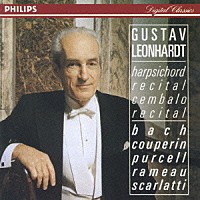 グスタフ・レオンハルト「 バッハのメヌエット／バロック・チェンバロ・リサイタル」
