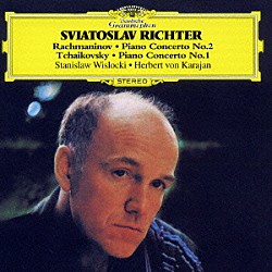 スヴャトスラフ・リヒテル ヘルベルト・フォン・カラヤン ウィーン交響楽団 スタニスラフ・ヴィスロツキ ワルシャワ国立フィルハーモニー管弦楽団「チャイコフスキー：ピアノ協奏曲第１番　ラフマニノフ：ピアノ協奏曲第２番」