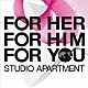 ＳＴＵＤＩＯ　ＡＰＡＲＴＭＥＮＴ「ＦＯＲ　ＨＥＲ　ＦＯＲ　ＨＩＭ　ＦＯＲ　ＹＯＵ」