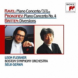 レオン・フライシャー 小澤征爾 ボストン交響楽団「左手のためのピアノ協奏曲集／左手のためのピアノ作品集」