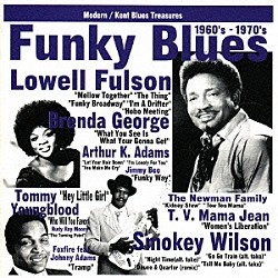 （オムニバス） ローウェル・フルスン スモーキー・ウィルスン アーサー・Ｋ．アダムズ トミー・ヤングブラッド Ｎｅｗｍａｎ　Ｆａｍｉｌｙ Ｔ．Ｖ．Ｍａｍａ　Ｊｅａｎ ジミー・ビー「ファンキー・ブルース６０’ｓ－７０’ｓ」